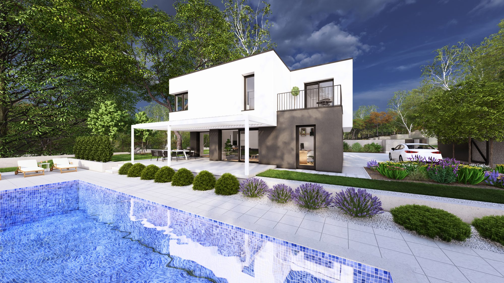 Pasivna hiša D z bazenom – Ljubljana – Arhem.si in PasivnaGradnja.si – dnevna_25 – Photo