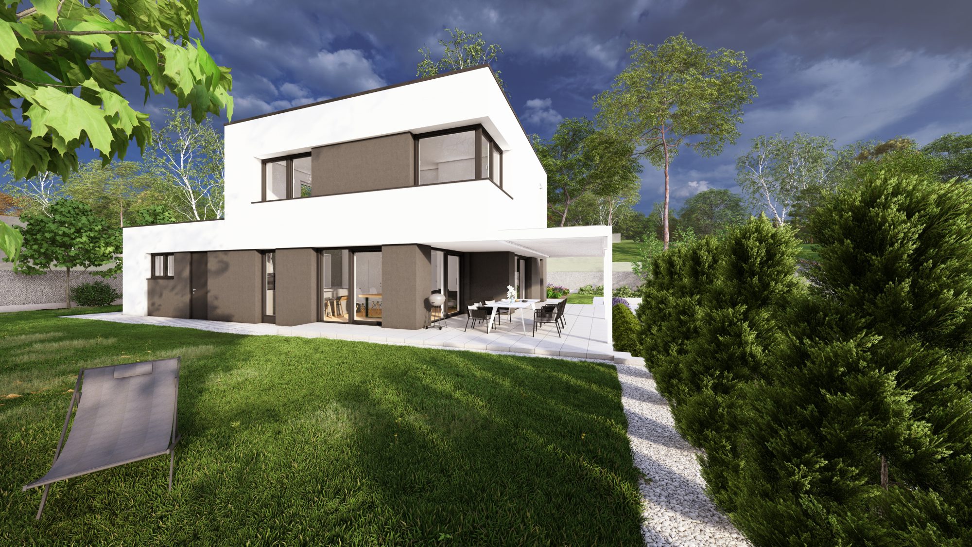 Pasivna hiša D z bazenom – Ljubljana – Arhem.si in PasivnaGradnja.si – dnevna_5 – Photo