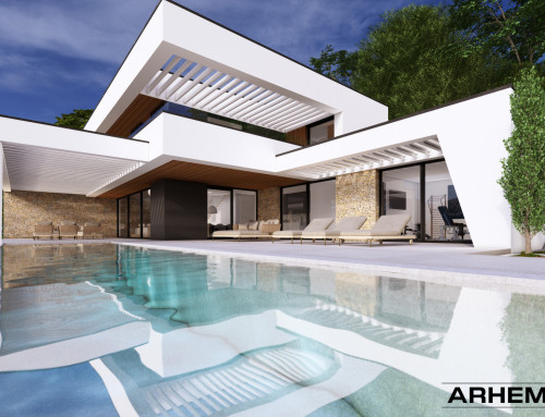 Pasivna hiša RU z bazenom – Ljubljana