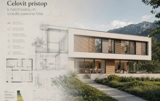 Celovit pristop k načrtovanju in izvedbi pasivne hiše – arhitektura, PHPP in izvedba